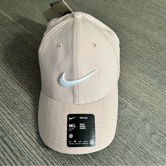 Nike Dri-fit Club Cap Adjustable Hat Adult Unisex Size M/L Light Pink - Picture 2 of 8